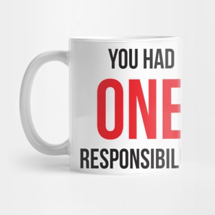 Single Responsibility Principle Mug